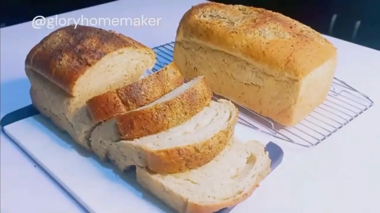 Nigeria Sardine Bread Loaf Recipe Without Kneading | Glory Homemaker