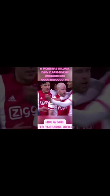 👀Incredible Skillfull Davy Klaassen Overhead Kick👀 Goolaaazoooo #5