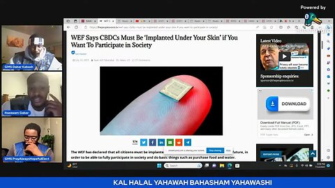 ⚠️WEF Says CBDCs Must Be Implanted Under Your Skin! WE TOLD YOU SO!!!! ⚠️