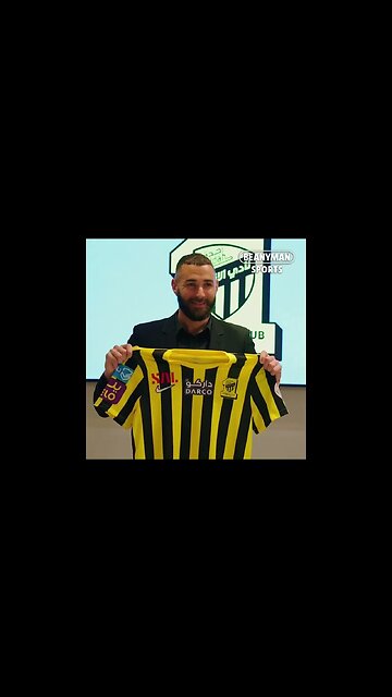 Al-Ittihad Club unveil Karim Benzema as their new signing