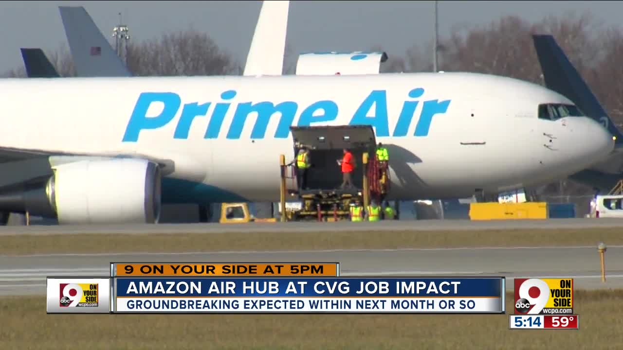 Amazon air hub to break ground at CVG soon