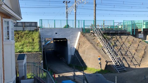 Tokyo Riverbank construction