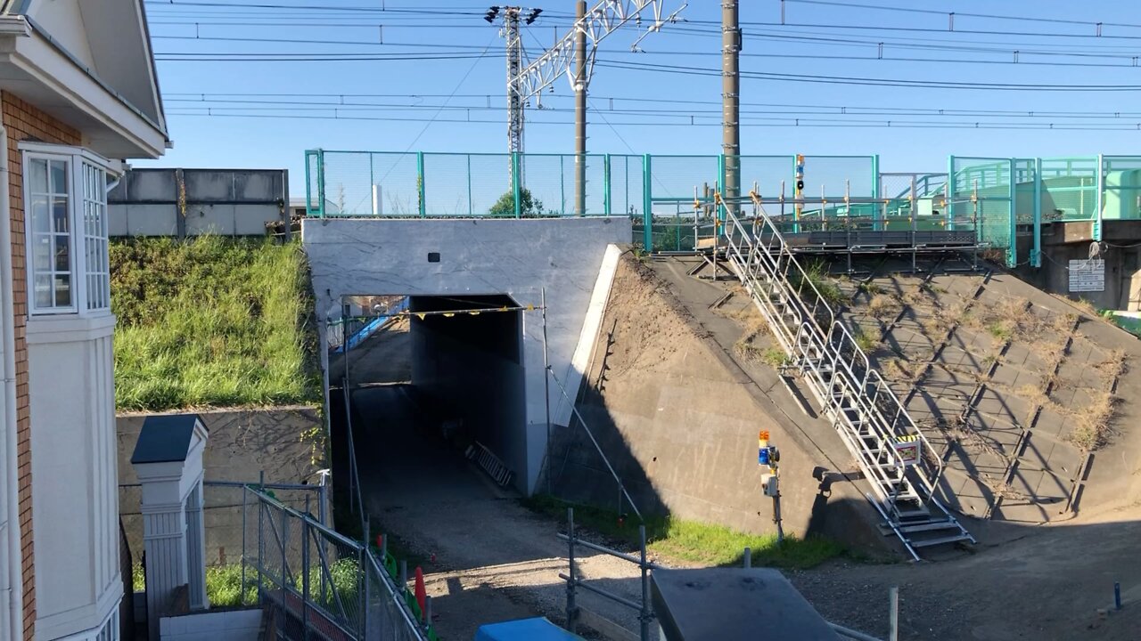 Tokyo Riverbank construction