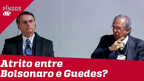Imprensa tenta criar atrito entre Bolsonaro e Guedes?