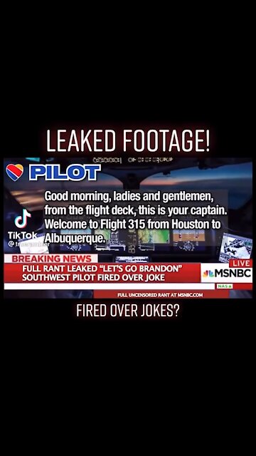 A message from SWA pilot