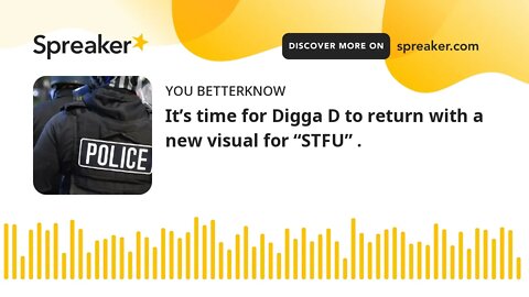 It’s time for Digga D to return with a new visual for “STFU” .