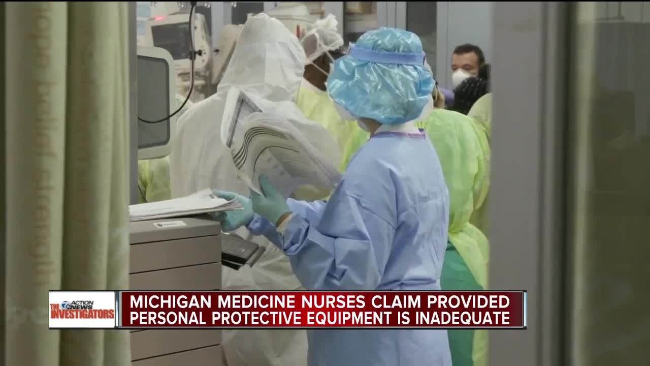 Michigan Medicine nurses: Let us bring in our own N95 masks