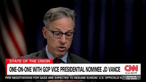 JD Vance just absolutely demolished Jake Tapper and CNN: “Ask yourself a basic question