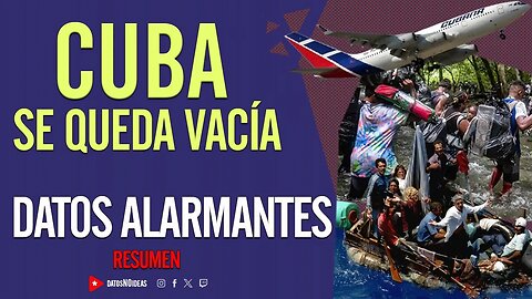 ✍️ Cuba se queda vacía. Datos Alarmantes ✍️