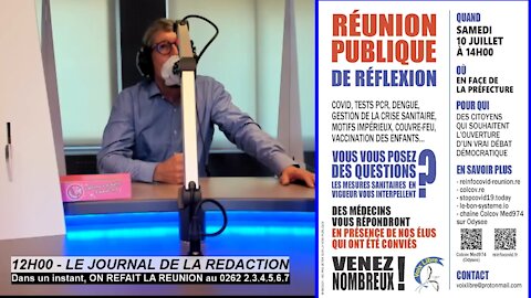 Pr Xavier Deparis de l'ARS (dir.INVS) de La Réunion VS les fakes news de l'ARS d'Aquitaine !