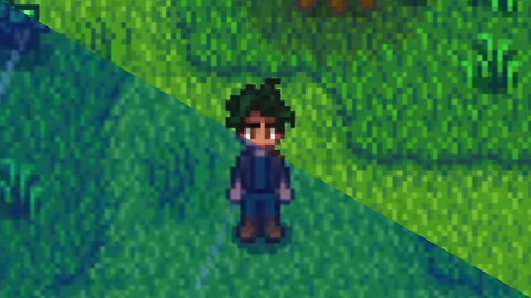 Stardew Valley - Cindersap Forest Location Sun & Rain Weather(Reupload)