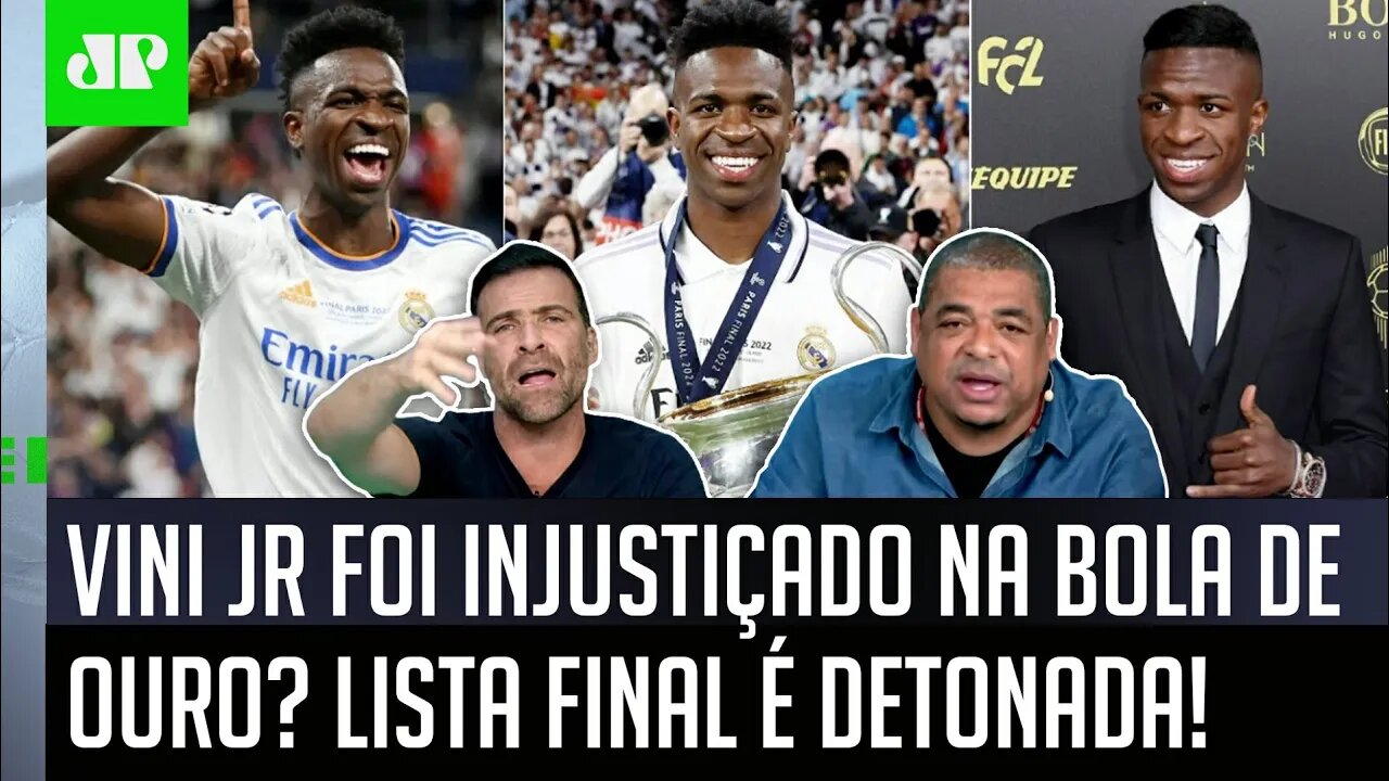 "POR%@! Isso é UMA VERGONHA! O Vinicius Júnior NÃO..." RESULTADO FINAL da Bola de Ouro é DETONADO!