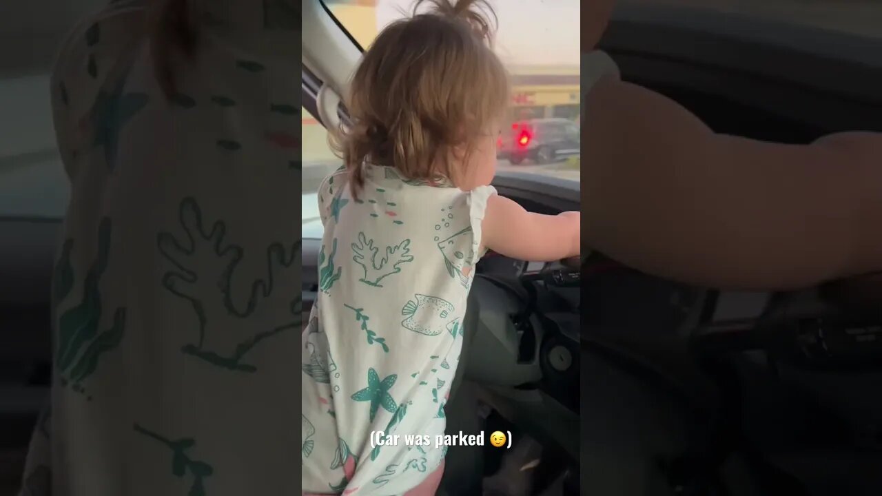 Lacie ‘driving’ The Beast!