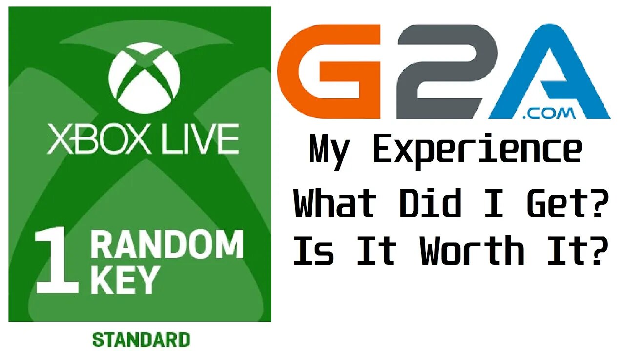 My Experience Purchasing a "Standard Random Xbox Key" on G2A.com