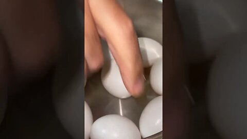 Eggs go cling clang ASMR