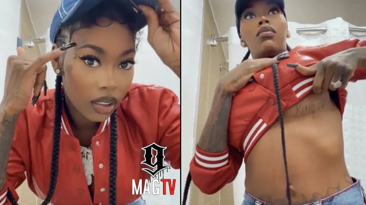 "He Look Like A Girl" Asian Doll Describes King Von While Showing Her Dedicated Tattoos! 🙏🏾