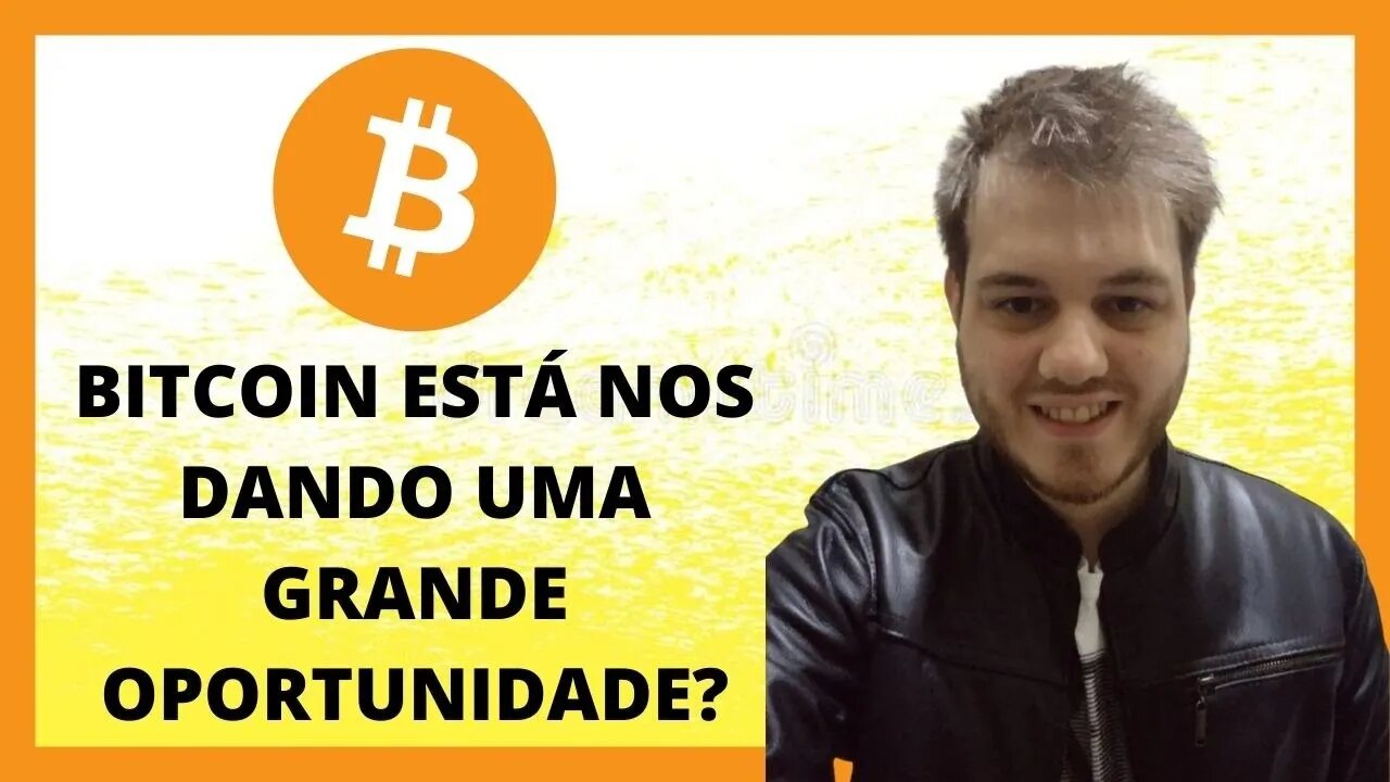 BITCOIN AO VIVO - OPORTUNIDADE OU QUEDA INFINITA??