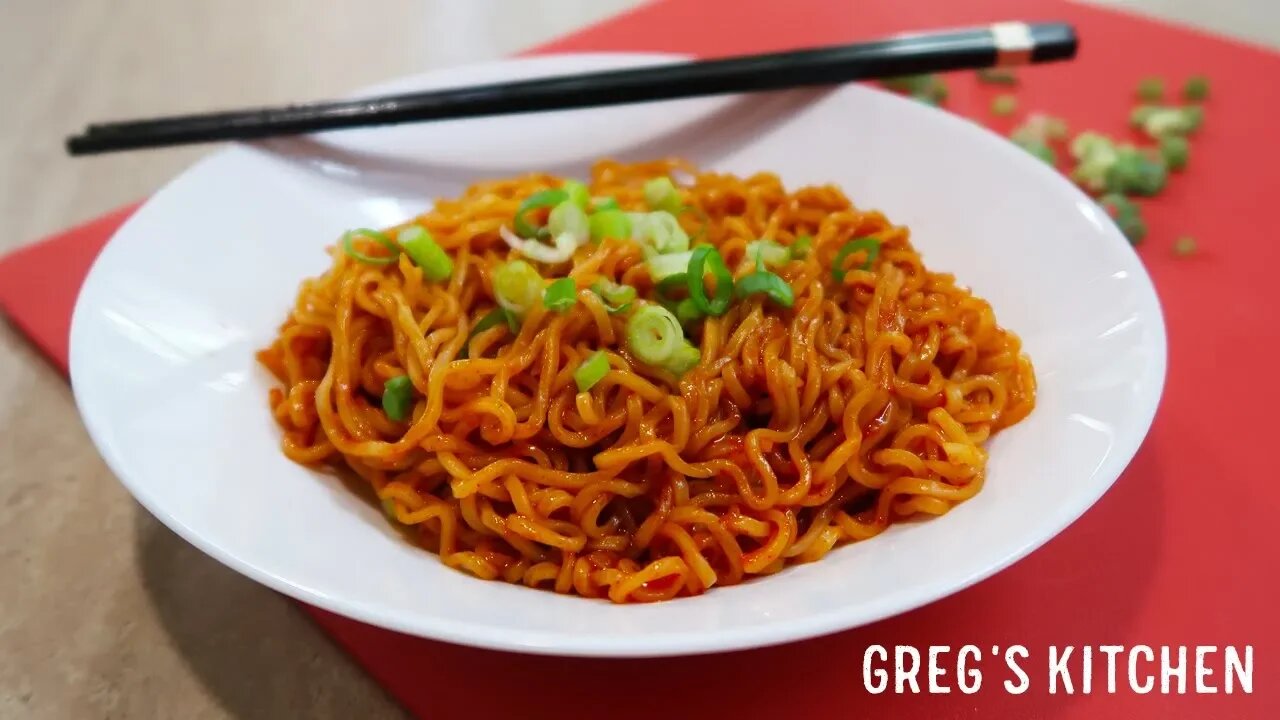 Gochujang Spicy Ramen Noodles Recipe - Greg's Kitchen