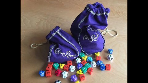 Dice bag unboxing