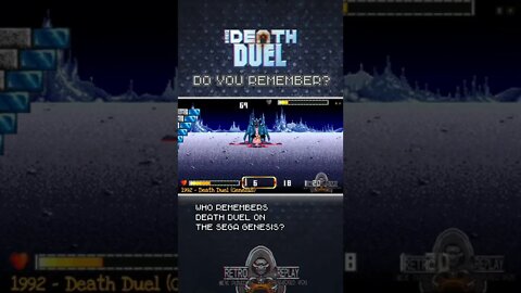 Who remembers Death Duel - #sega #genesis