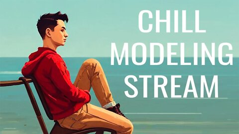 🔴LIVE 3D MODEL WITH DAN! XMAS ORNAMENT DESIGN LOFI CHILL STREAM -