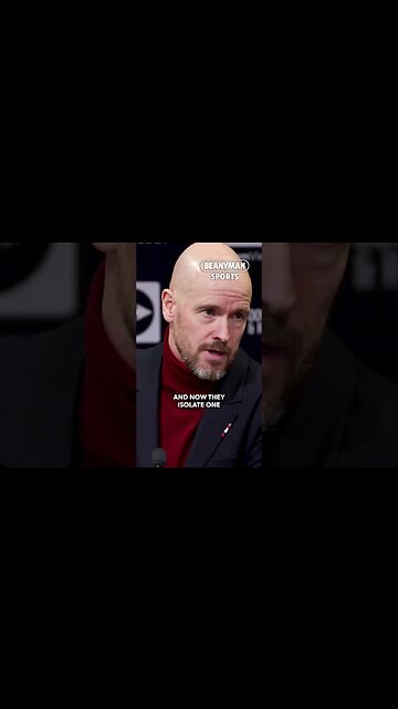'But you have danger.. when you do acting like this, you have to be consistent!' | Erik ten Hag
