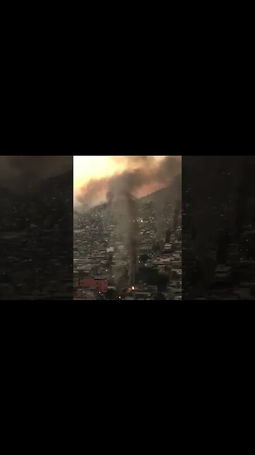 Imagina acordar cedo para ir trabalhar, abrir sua janela e se deparar com esse cenário?