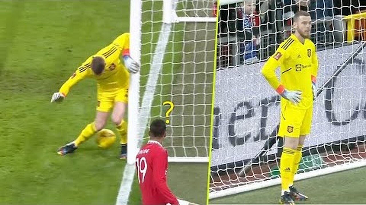 David De Gea's 100% bizarre mistakes moments