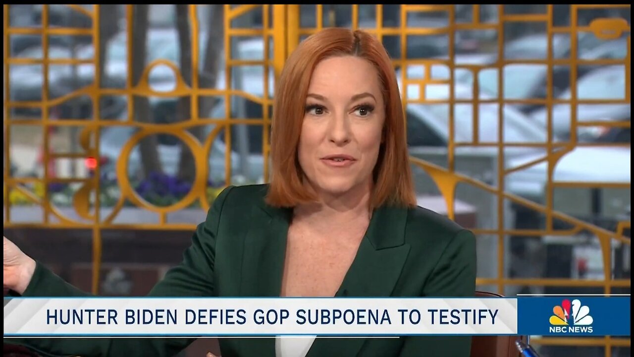 Jen Psaki to Hunter Biden: Stop Talking!