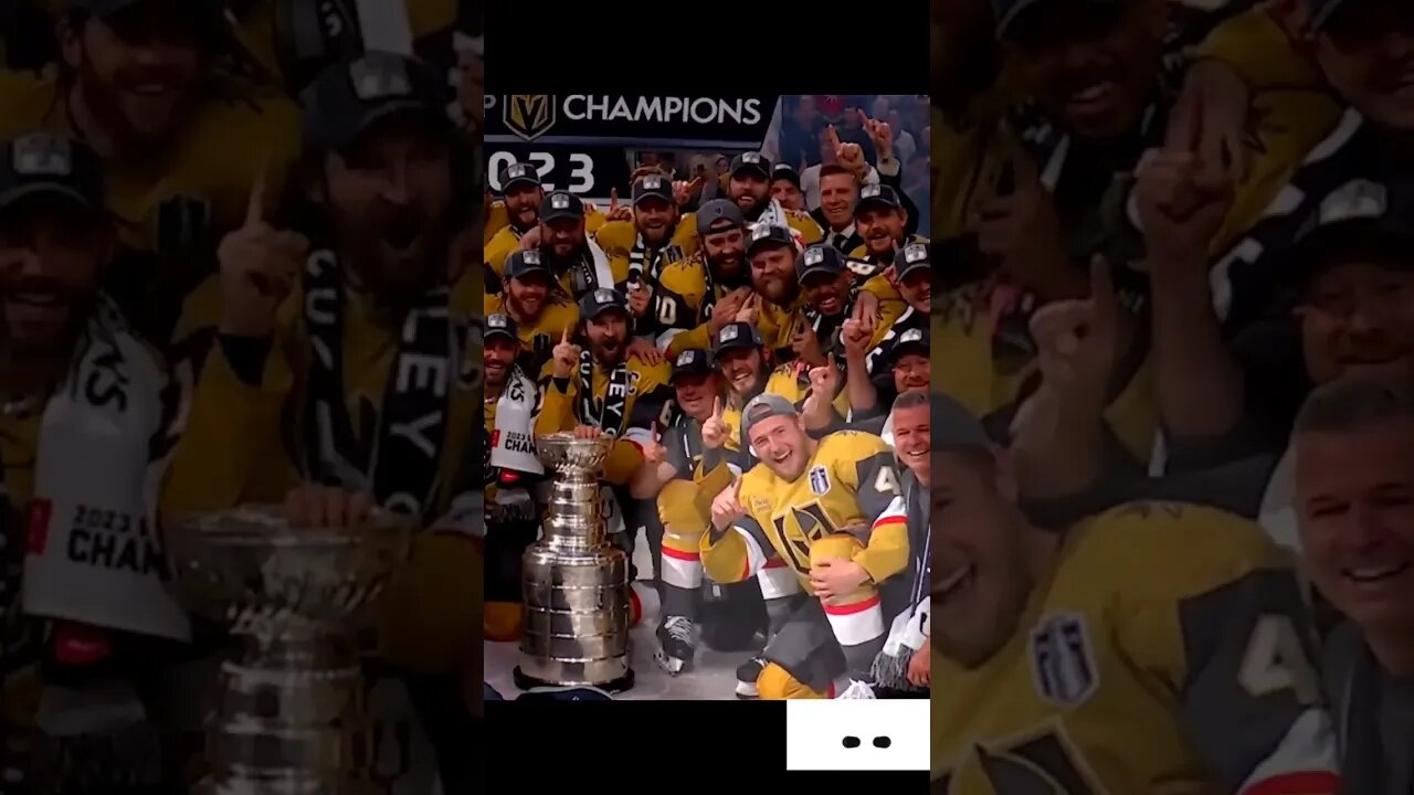 Вегас выигрывают Кубок Стэнли!!!!!