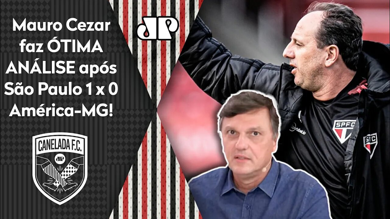"GOSTEM OU NÃO, mas o Rogério Ceni..." Mauro Cezar faz ÓTIMA ANÁLISE após São Paulo 1 x 0 América-MG