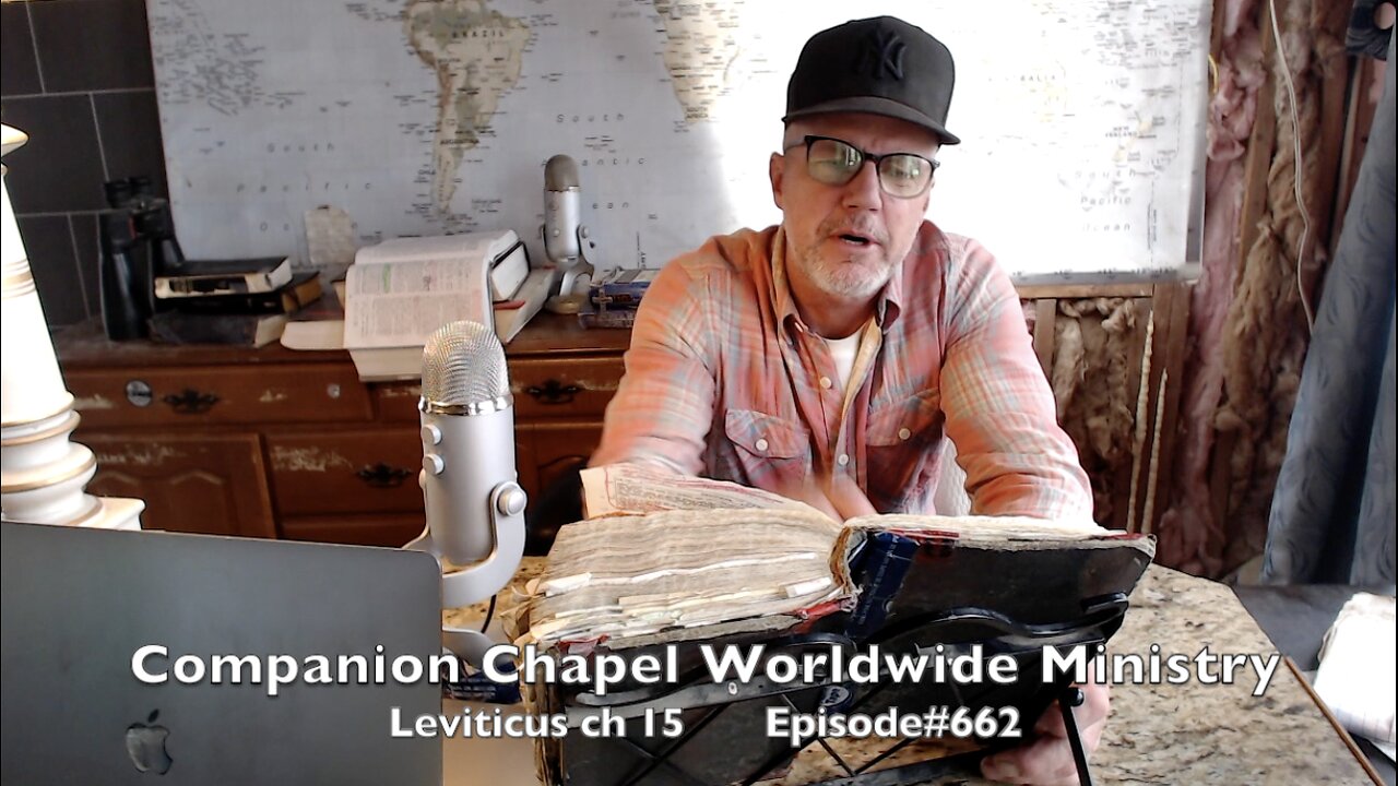 Leviticus ch 15 ' No spiritual health. No flesh health ' Episode#662