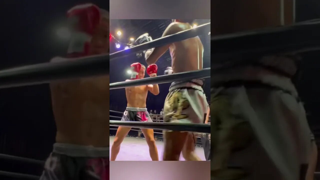 Texas (real name) is a 14 yr old badass carving his way through the professional Muay Thai world 💪