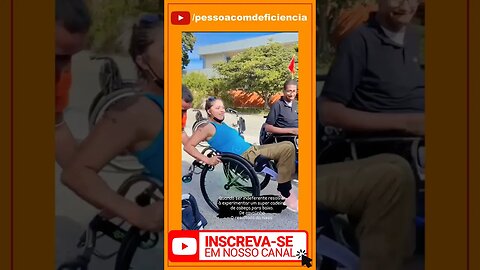 Vamos ver se o youtube vai mostrar este vídeo sobre Pessoa com deficiência