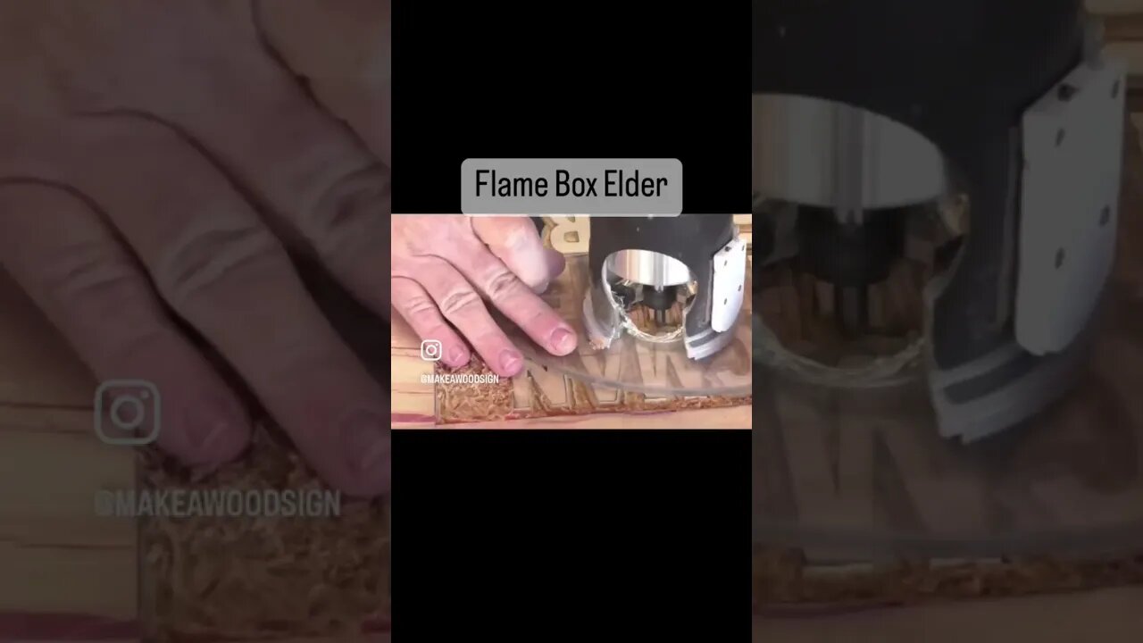 Carving flame box elder! #woodcarving #woodworking #artist #wood #handcarved #handmade #hardwood