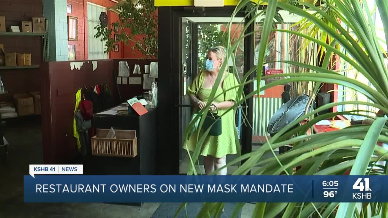 How new indoor mask mandate will affect KC restaurants