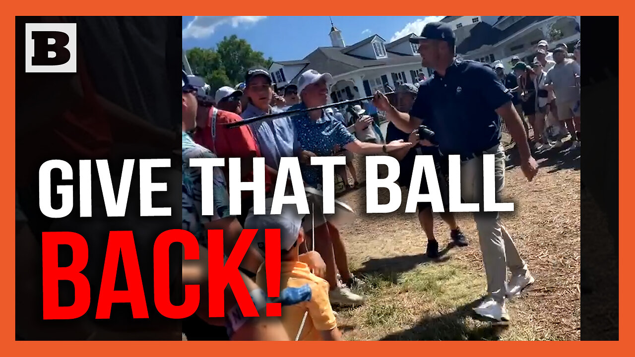 Justice on the Links! Bryson DeChambeau Yells at Man Who Ran Off with Ball Meant for a Child