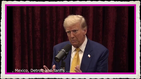 TRUMP on NO TAXES and on TARIFFS Joe Rogan Interview Clip