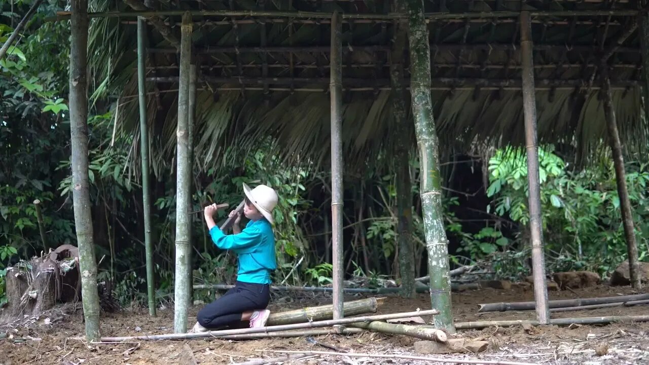 Build bamboo huts, build farms in the forest -9