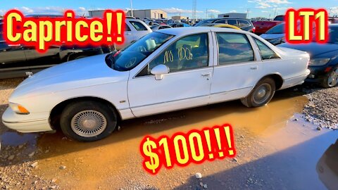 Copart Walk Around 1-28-21 + $100 Chevy Caprice!!!