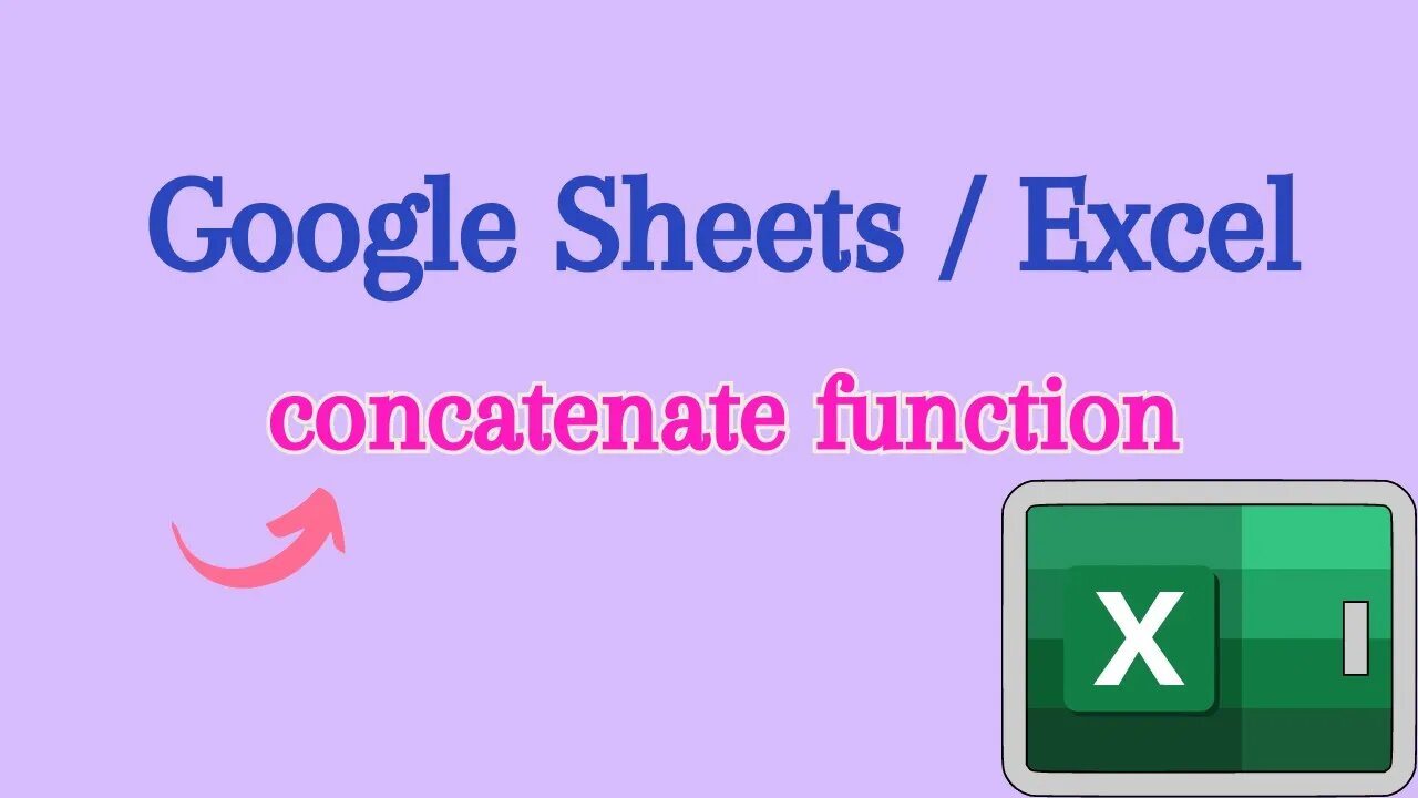 Combine Text or Number In one Cell in Excel - Concatenate Formula Excel Tutorial