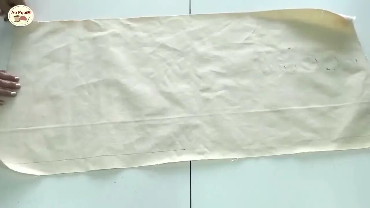 DIY SHOPPING BAG WITH USEFUL POCKET INSIDE