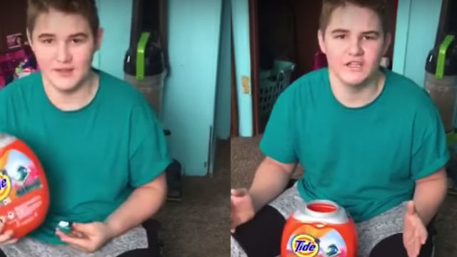 Kid Goes On Epic Rant About Ridiculousness Of Tide Pod Challenge