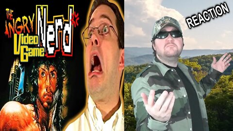 Rambo - NES - Angry Video Game Nerd (AVGN) REACTION!!! (BBT)