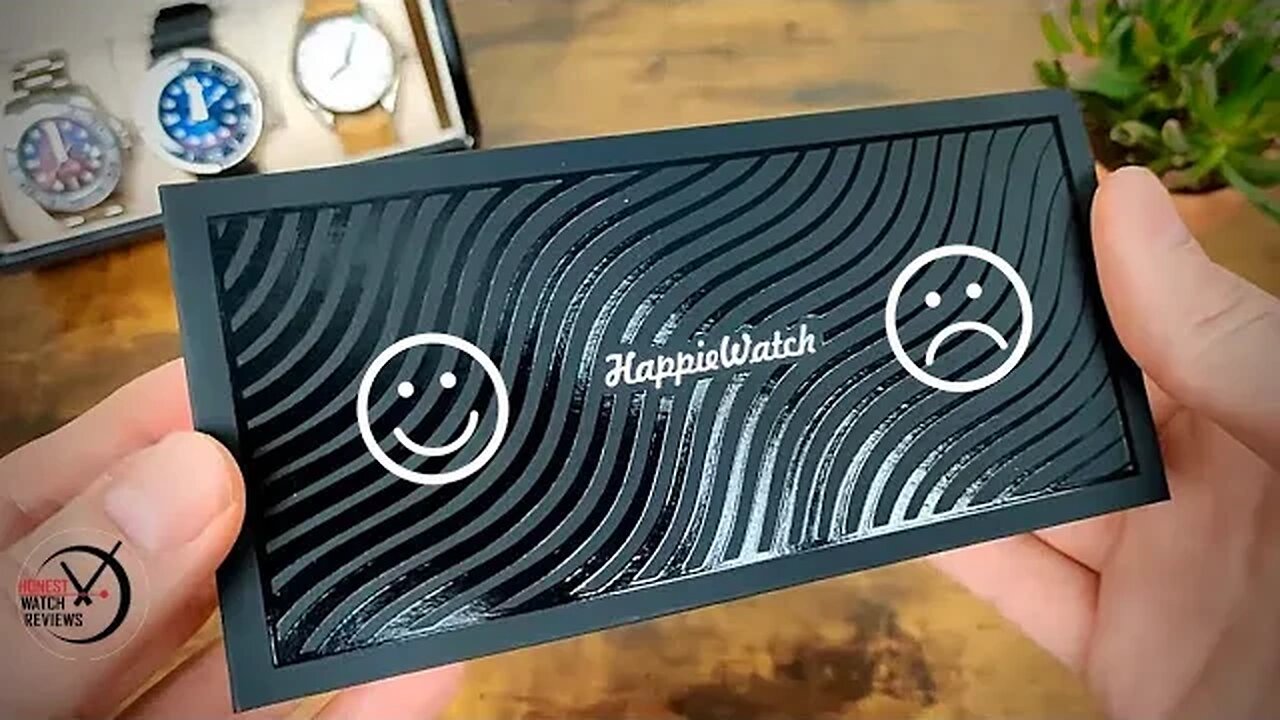 đ Happiewatch Or Sad âšī¸ Microbrand "Unboxing" & Honest Watch Review #HWR