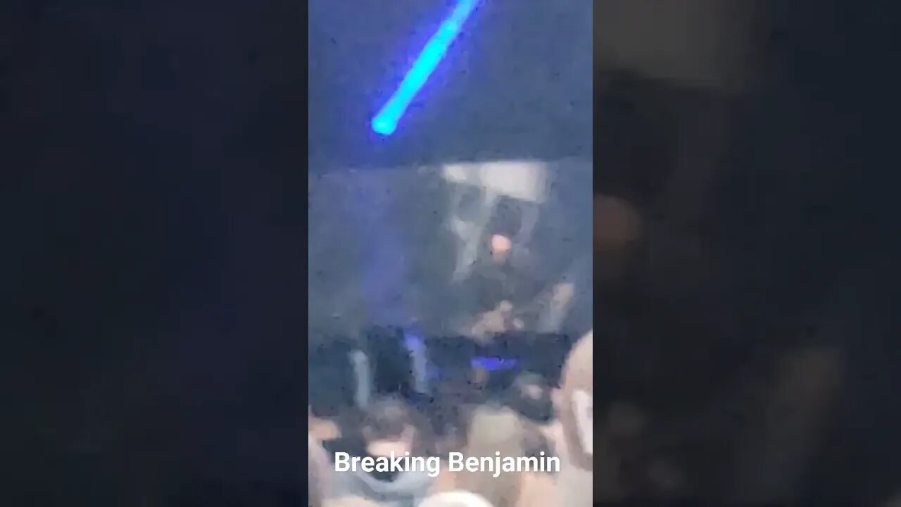 BREAKING BENJAMIN LIVE AT RIVERBEND MUSIC CENTER CINCINNATI 8/15/2023 #concerts #liveconcert #SHORTS