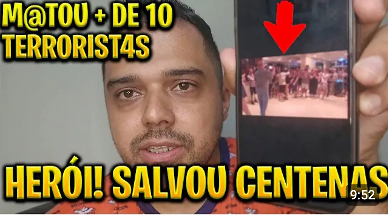 HERO IN ISRAEL! | HE SAVED HUNDREDS AND KILLED MORE THAN 10 TERRORISTS | Renato Barros