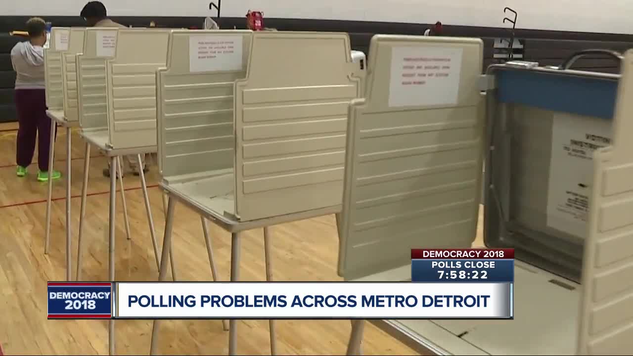 Voters experience major delays at precinct in Redford Township