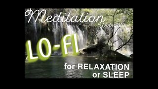 Waterfalls in Paradise - MEDITATION, STUDY, SLEEP! #lofi #hdmi #1080p #mindfullness #meditation