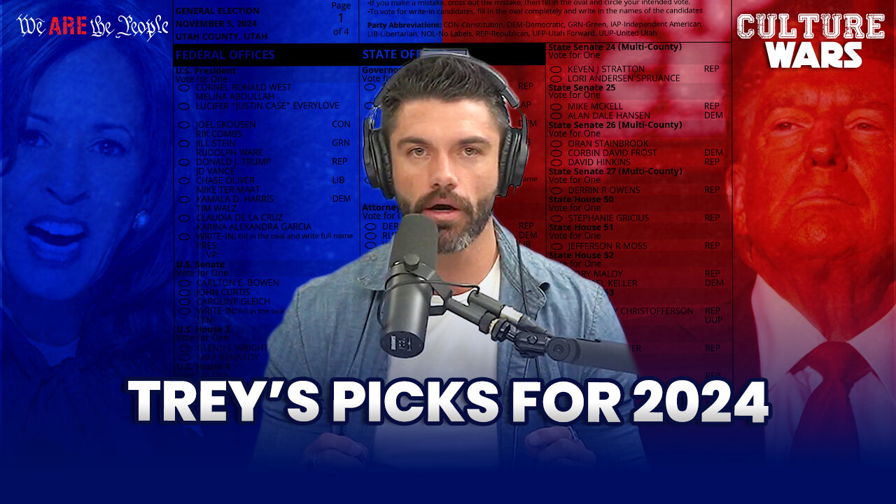 Trey's Picks For 2024 | Culture Wars